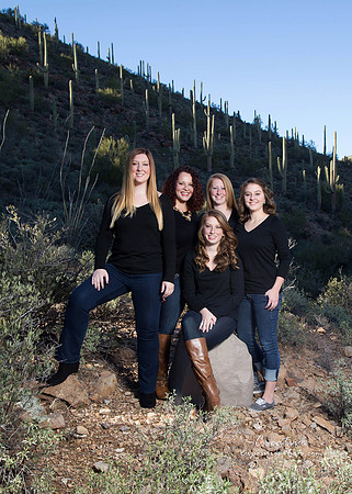 Shea girls @ Starr Pass