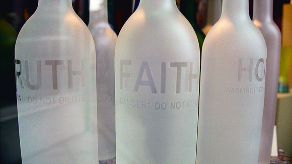 Bottled Wisdom 9x7