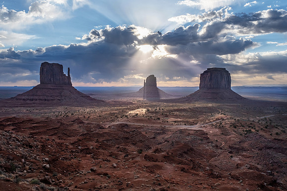 Sunrise over an iconic view #2