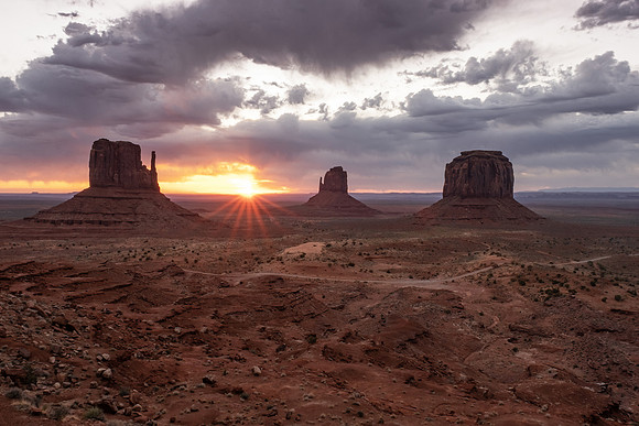 Sunrise over an iconic view #1